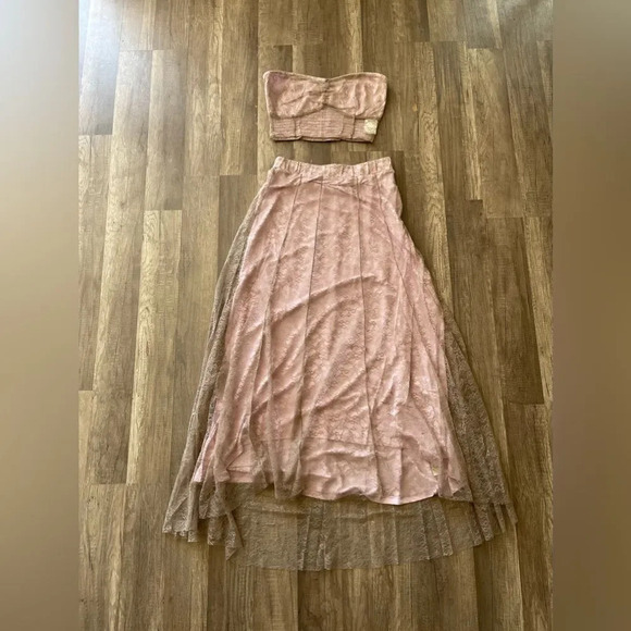 NWOT free people shape of you skirt set - Picture 4 of 9